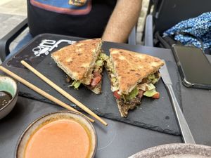 Fozaccia de olivas a  at La Teya in Pola De Siero