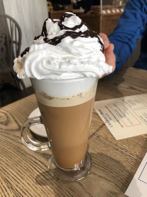 Special coffee  at Suzie's Cup of Joy in Cleethorpes