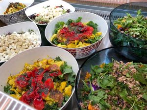 Ensaladas at La Semilla in Tenerife