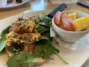 Just eggz Benedict   at Silver Diner in Elkridge