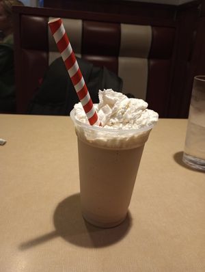 Mocha cold brew at Silver Diner in Elkridge