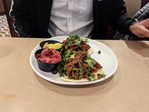 Tacos at Silver Diner in Elkridge