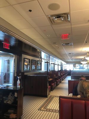 Dining area  at Silver Diner in Elkridge