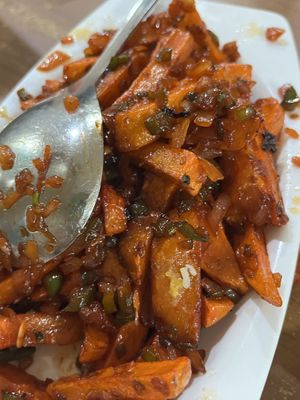 Chilli potato  at Tadka4986 in New Delhi