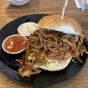 Sloppy Joe  at Hummus Bar in Haifa