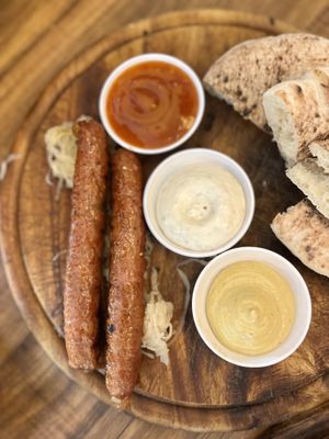   at Hummus Bar in Haifa