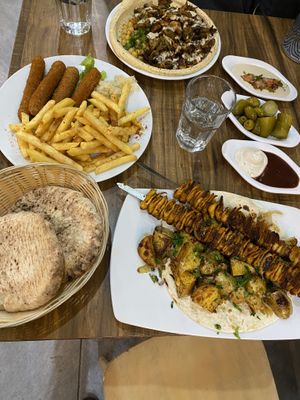   at Hummus Bar in Haifa