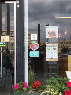 All staff is vegan at Hummus Bar in Haifa