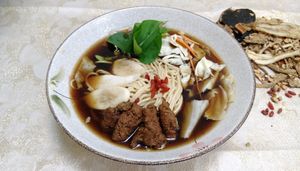 藥膳湯麵 at Tiān Yuán XiǎoChī in New Taipei City