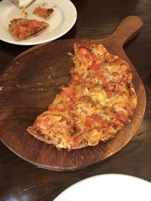 Vegan Margarita pizza  at Spagalimis - Central in Christchurch