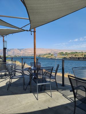 Breeze with a view at Bargeway Pub in The Dalles