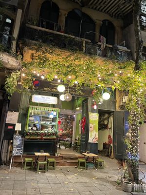 Cute front  #Veganuary at Little Bowl in Hanoi