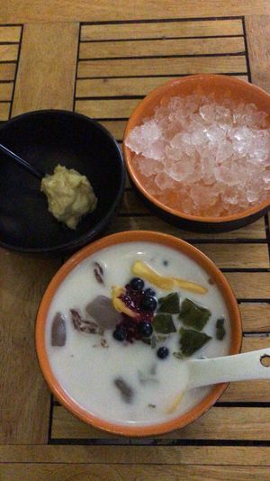 Mixed Durian bowl at Little Bowl in Hanoi