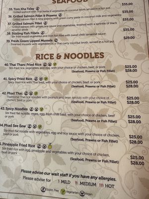   at Thai Thani in Tauranga