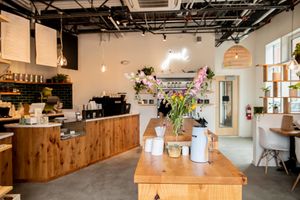 Interior space at Juel Modern Apothecary in White River Junction