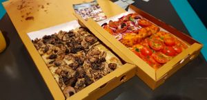 Take away slices at Sugo Pizza Al Taglio in Eindhoven