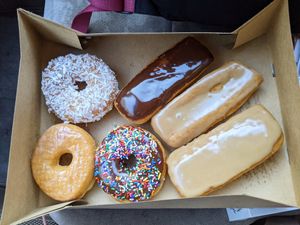 Never disappointed 😋 at Holey Schmidt Donuts in Reno