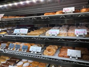 Yummy donuts at Holey Schmidt Donuts in Reno