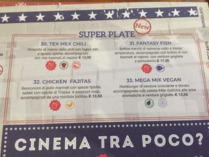 menu 3: vegan plate at Jack Bullet in Rome