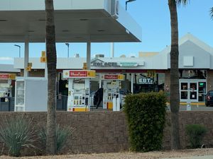 Yep, it's in a Shell Gas Station at Casa de Falafel in Glendale