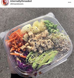 Garden of Eden bowl  at UhmazeBowls in Fort Myers