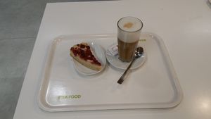 Latte macchiato at IKEA in Lyssach
