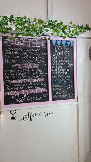 Coffee at StupaView Cafe in Myers Flat