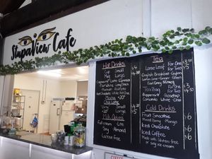 The StupaView Cafe at StupaView Cafe in Myers Flat