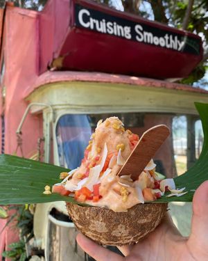 Melon nice cream  at Cruising Smoothly in Weligama