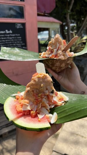 Watermelon nicecream   at Cruising Smoothly in Weligama