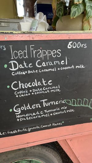 Menu  at Cruising Smoothly in Weligama