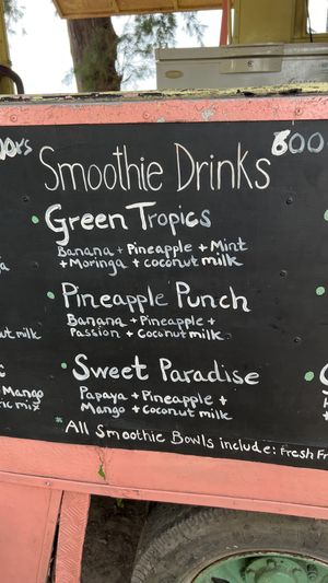 Menu  at Cruising Smoothly in Weligama