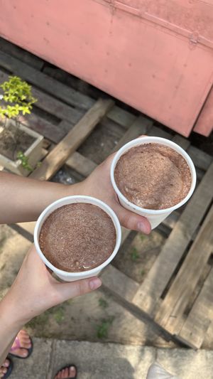 Chocolate frappe   at Cruising Smoothly in Weligama