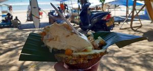 Moringa crush at Cruising Smoothly in Weligama