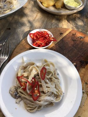 Pasta at Mullaloo Beach Hotel in Mullaloo