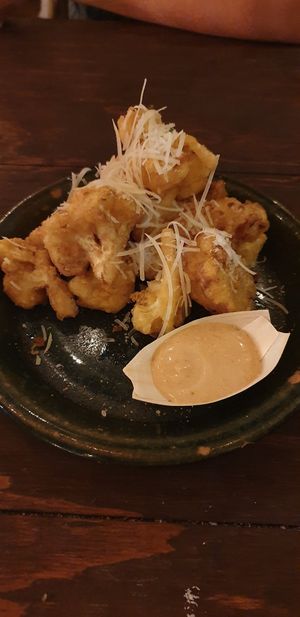 Cauliflower entree at Mullaloo Beach Hotel in Mullaloo