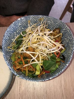 Singapore noodles at Sister of Soul in Richmond