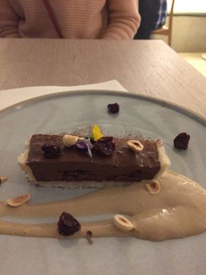 Chocolate tort at Sister of Soul in Richmond