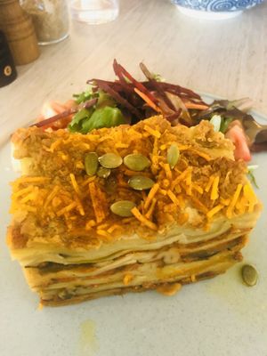  Vegan lasagne at Sister of Soul in Richmond