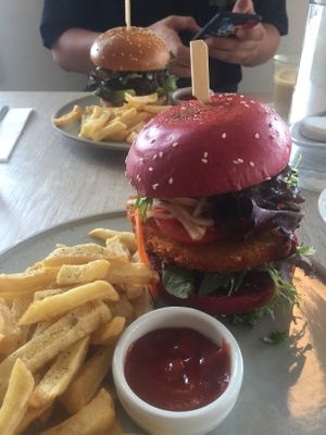 We nearly at the plates...so delicious ! at Sister of Soul in Richmond