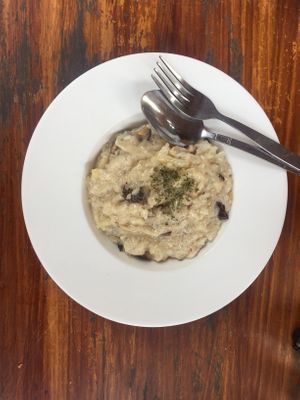 Risotto at Gecko in Muang Ngoy