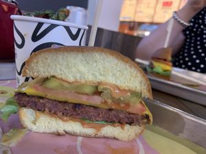 New York Melt 3/5  at The Vurger Co - Canary Wharf in East London