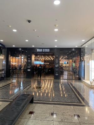 Wharf Kitchen food court (Vurger is inside) at The Vurger Co - Canary Wharf in East London