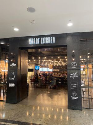 Wharf Kitchen at The Vurger Co - Canary Wharf in East London