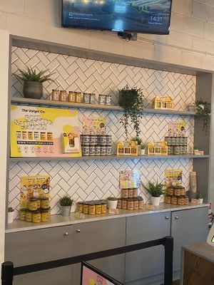 Vurger sauces at The Vurger Co - Canary Wharf in East London