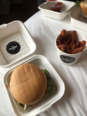   at The Vurger Co - Canary Wharf in East London