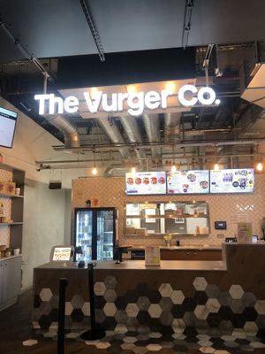   at The Vurger Co - Canary Wharf in East London