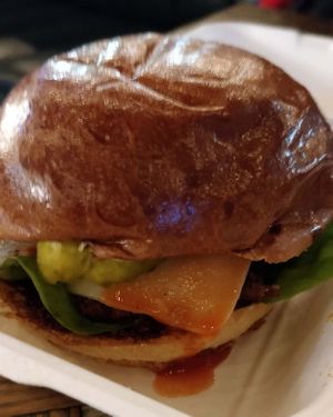 Buffalo Vurger at The Vurger Co - Canary Wharf in East London