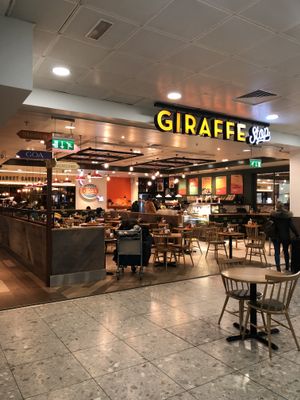 Interior/ exterior  at LHR - Giraffe - T3 in West London