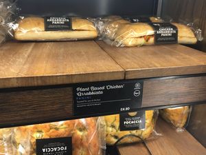 Vegan panini at LHR - Caffe Nero - T3 in West London